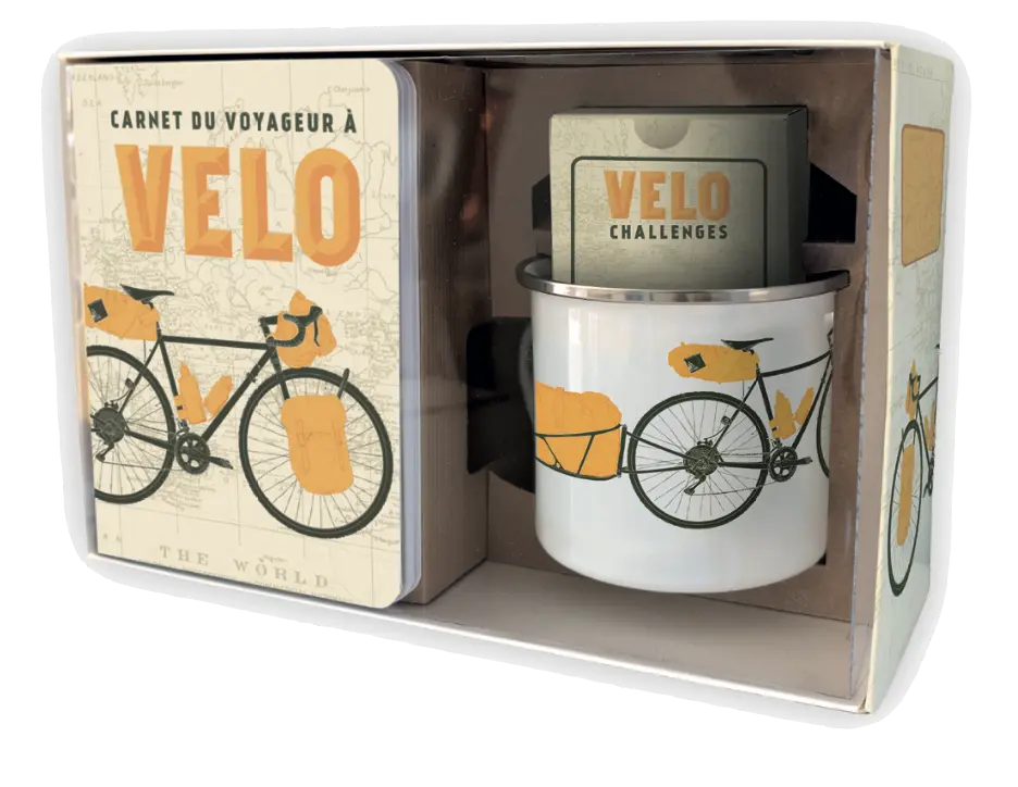 Coffret cadeau Vélo Aventura Éditions