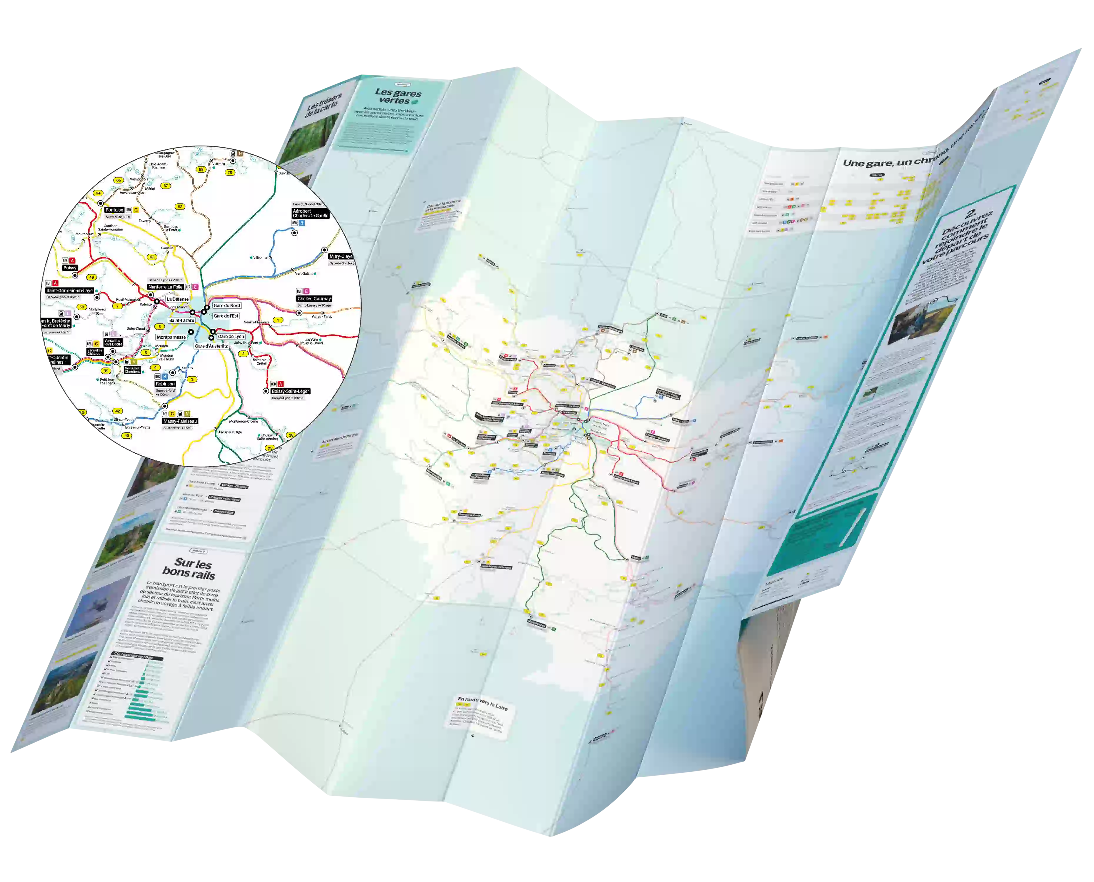 Recto-verso - 100 Randonnées en Île-de-France - Pièce - Les Others
