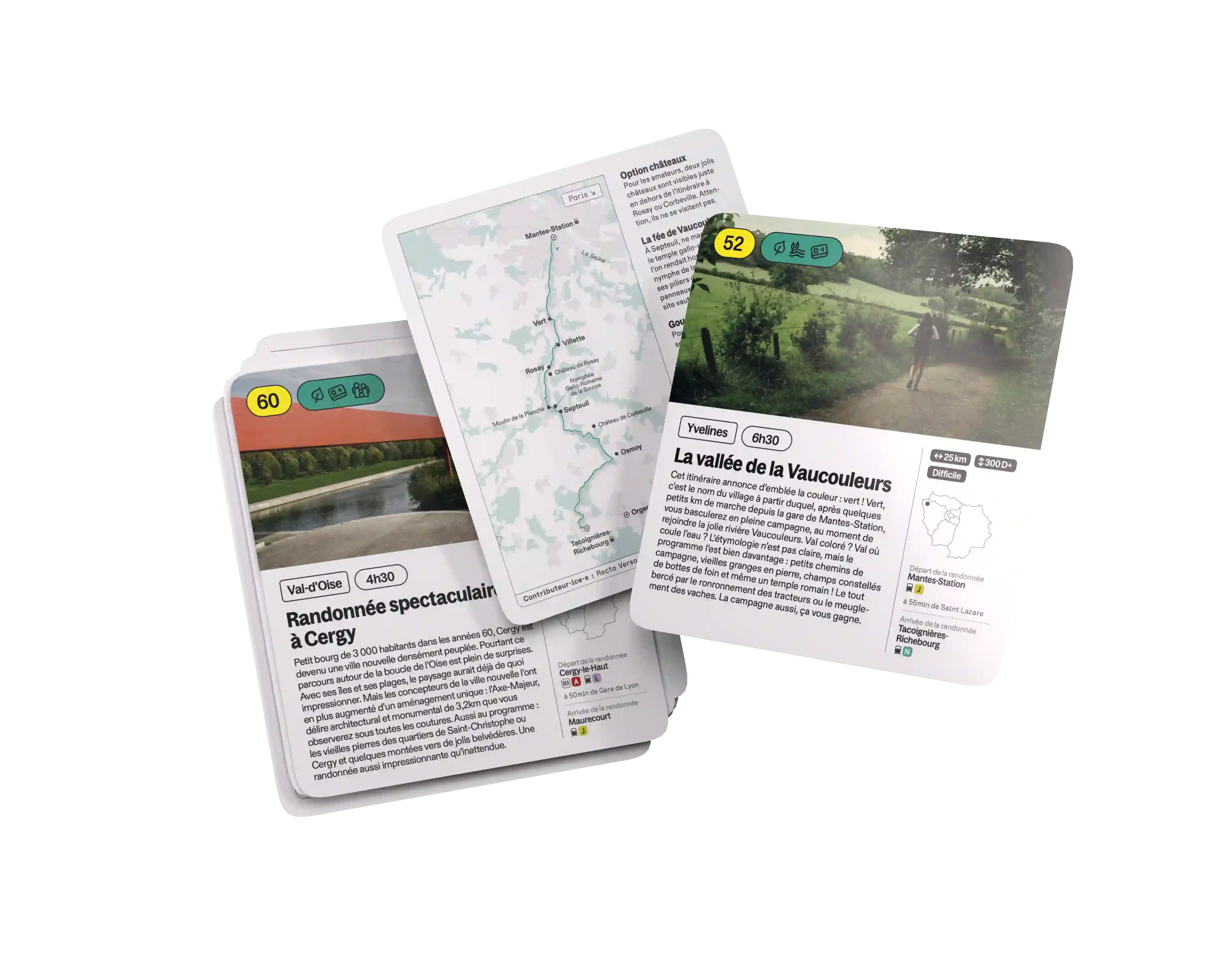 Recto-verso - 100 Randonnées en Île-de-France - Pièce - Les Others