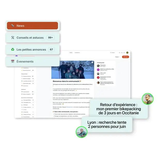 Recto-verso - 100 Randonnées en Île-de-France - Pièce - Les Others