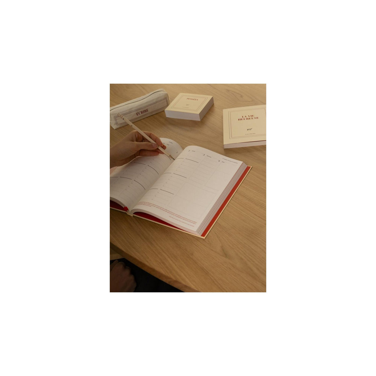 Agenda littéraire Grand format 2026-2027
