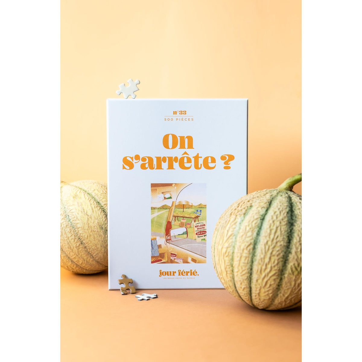 Puzzle - On s'arrête - 500 pièces - Jour ferié