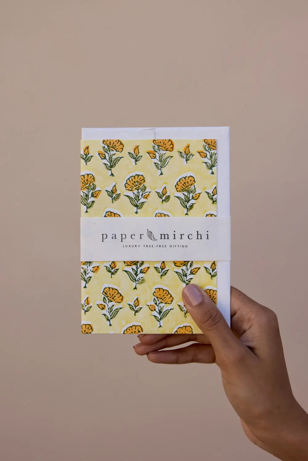 Carte Block Print Ditsy Sunshine Paper Mirchi