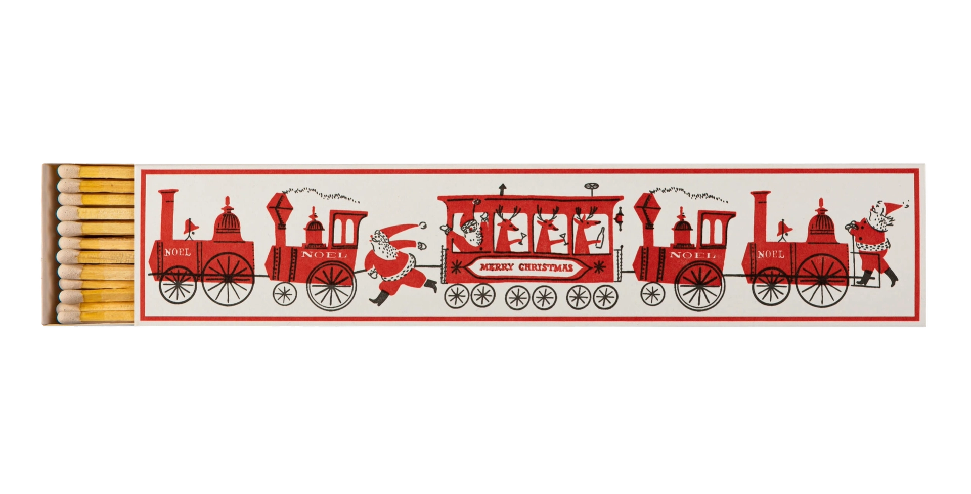 Boîte de Longues Allumettes Winter Snowscape