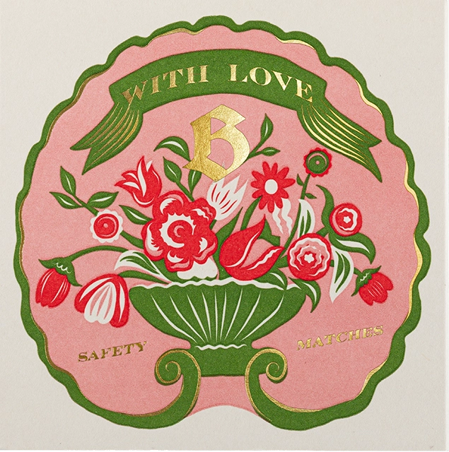 Boîte d'allumettes - Blumenhaus Flower B305 - Pièce - Archivist