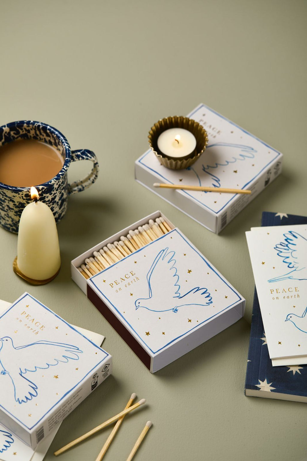 Boîte d'allumettes Peace Dove