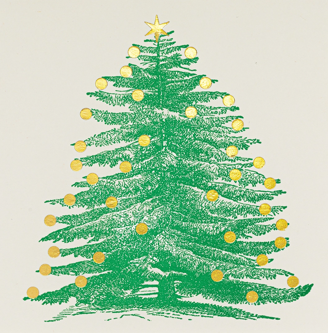 Boîte d'allumettes Christmas Tree