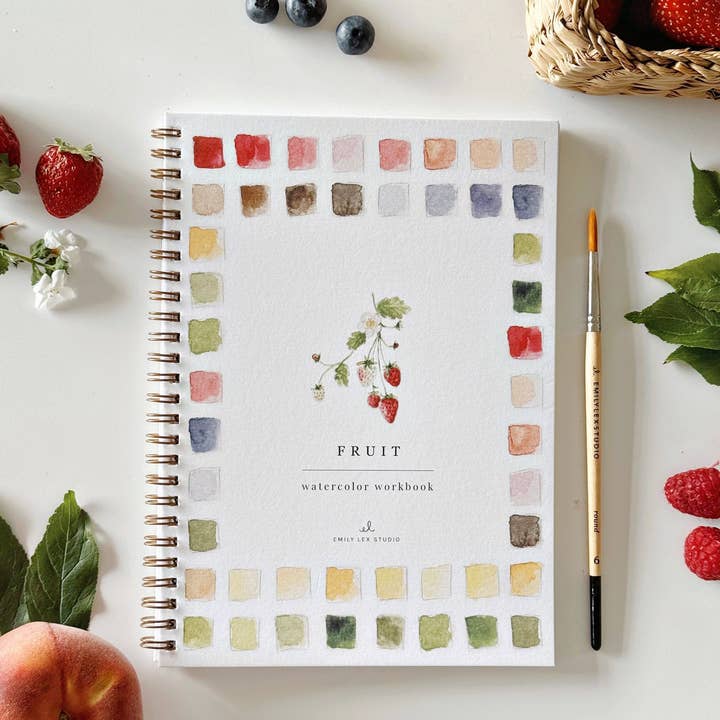 Carnet d'Aquarelle Fruits