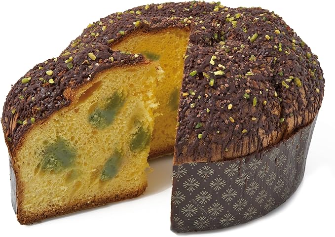 Panettone Chocolat et Pisatche