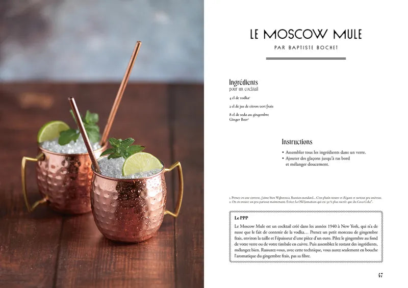 Cocktails de Palaces et d'Hôtels de Légende