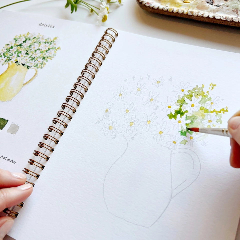 Carnet d'Aquarelle Flowers