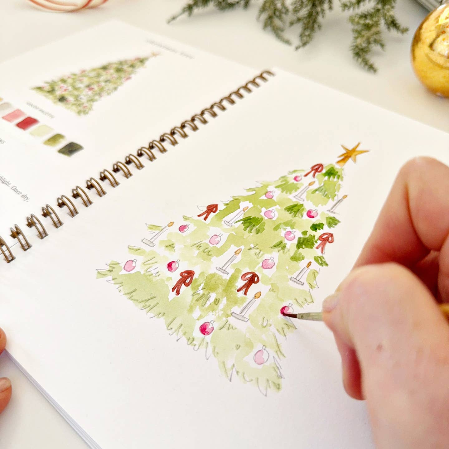 Carnet d'Aquarelle Nutcracker