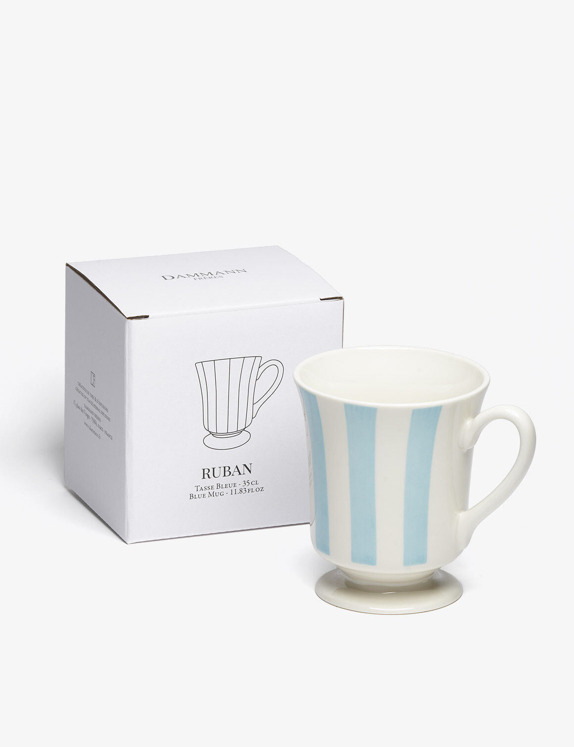 Tasse Ruban bleu Dammann Frères