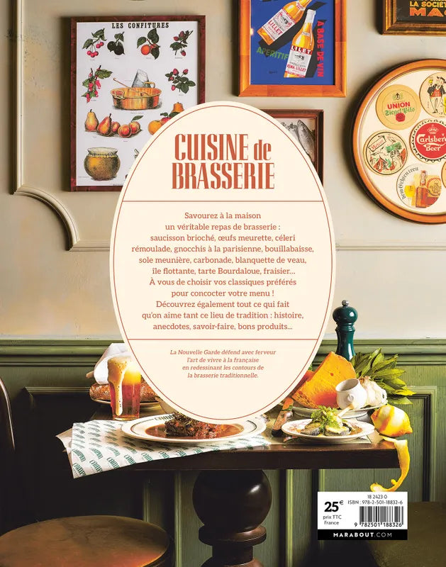 Cuisine de brasserie Nouvelle Garde