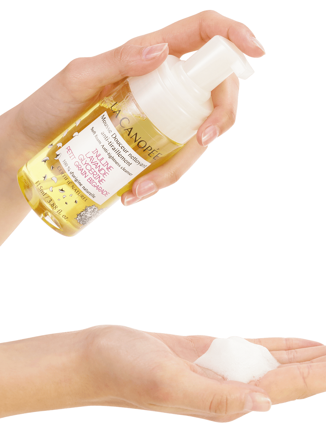 Mousse Douceur nettoyant anti-tiraillement