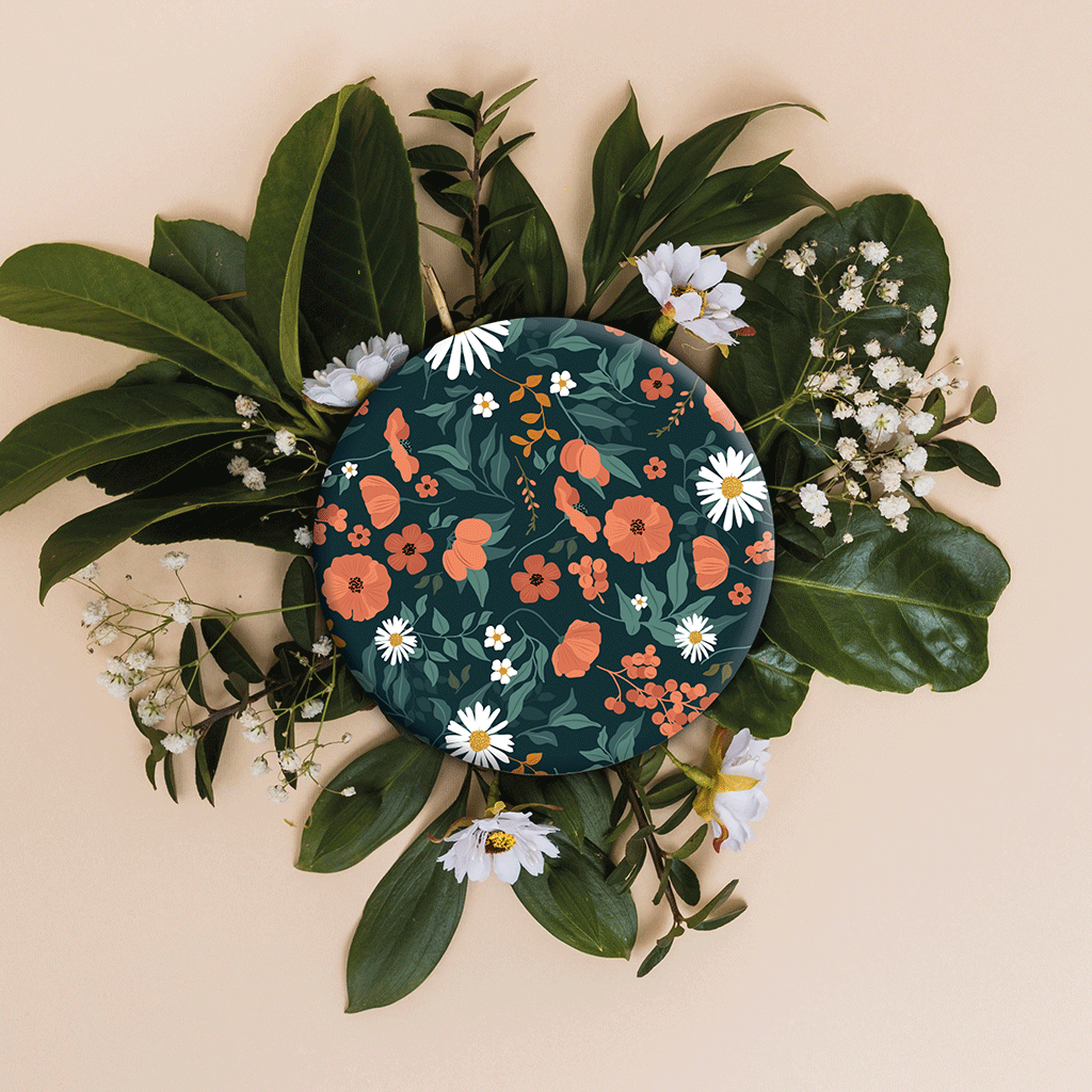 Miroir de poche Jardin botanique