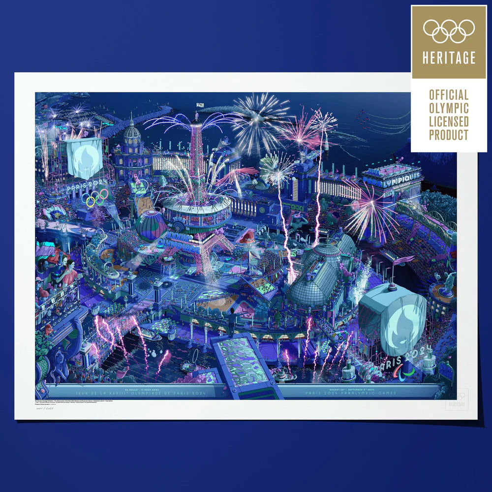 Puzzle Célébration - Affiches officielles des Jeux Olympiques et Paralympiques de Paris 2024
