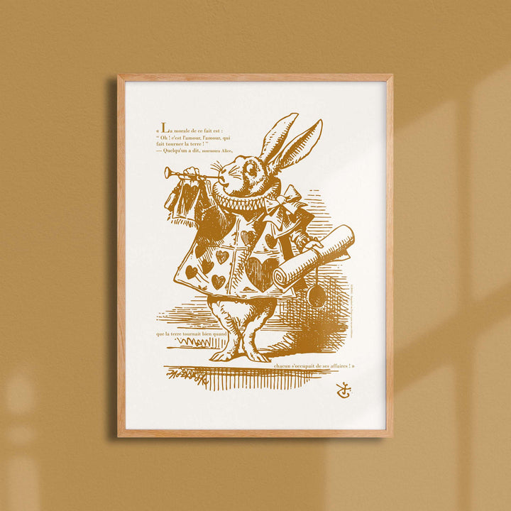 Póster de Alicia en el país de las maravillas: El conejo blanco 