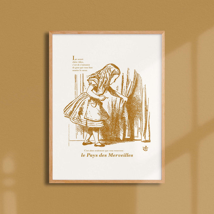 Affiche Alice au pays des merveilles Alice
