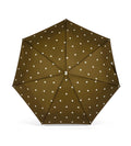 Parapluie compact - Angélique Kaki pois blancs