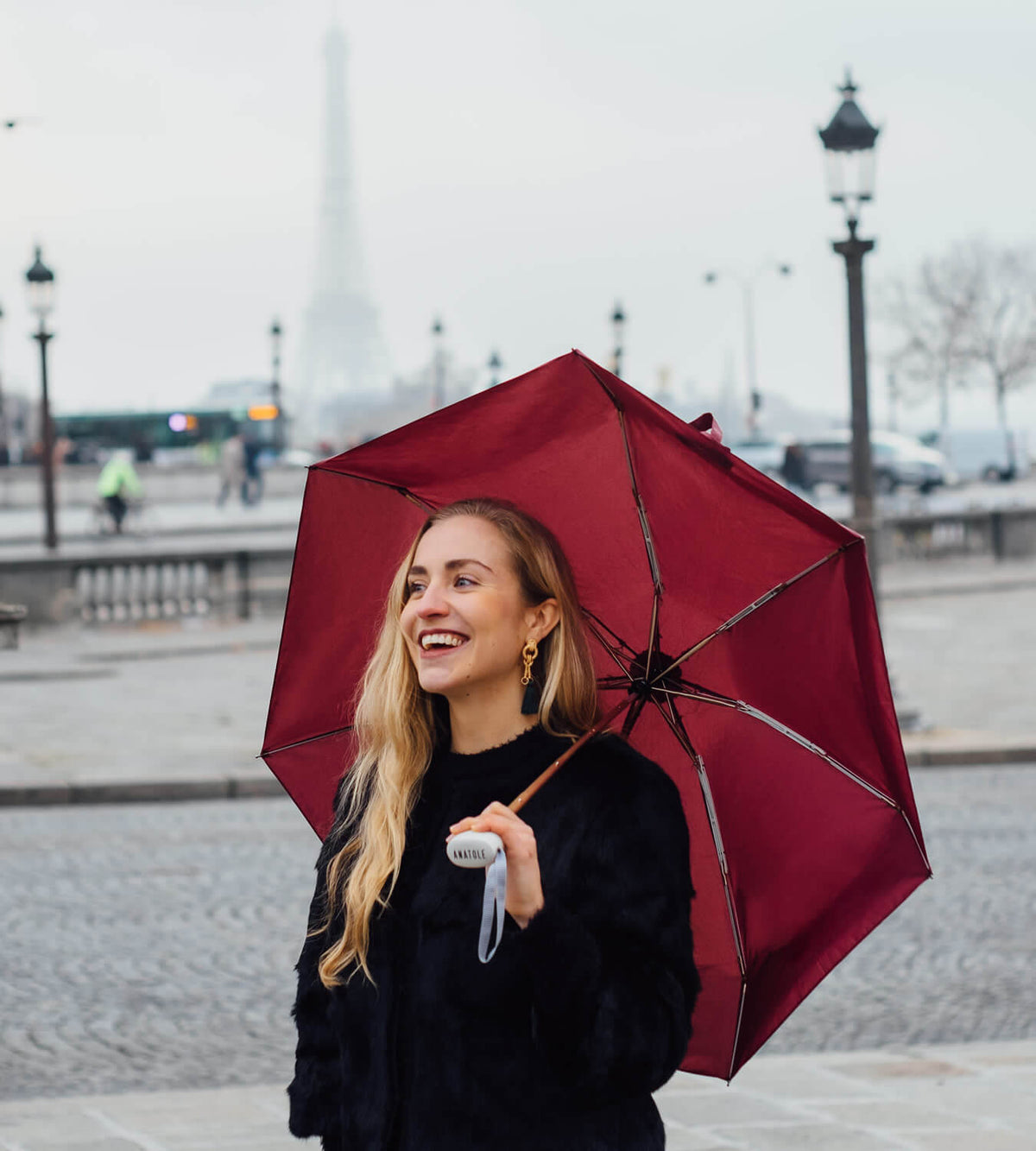 Parapluie compact - Germain Bordeaux
