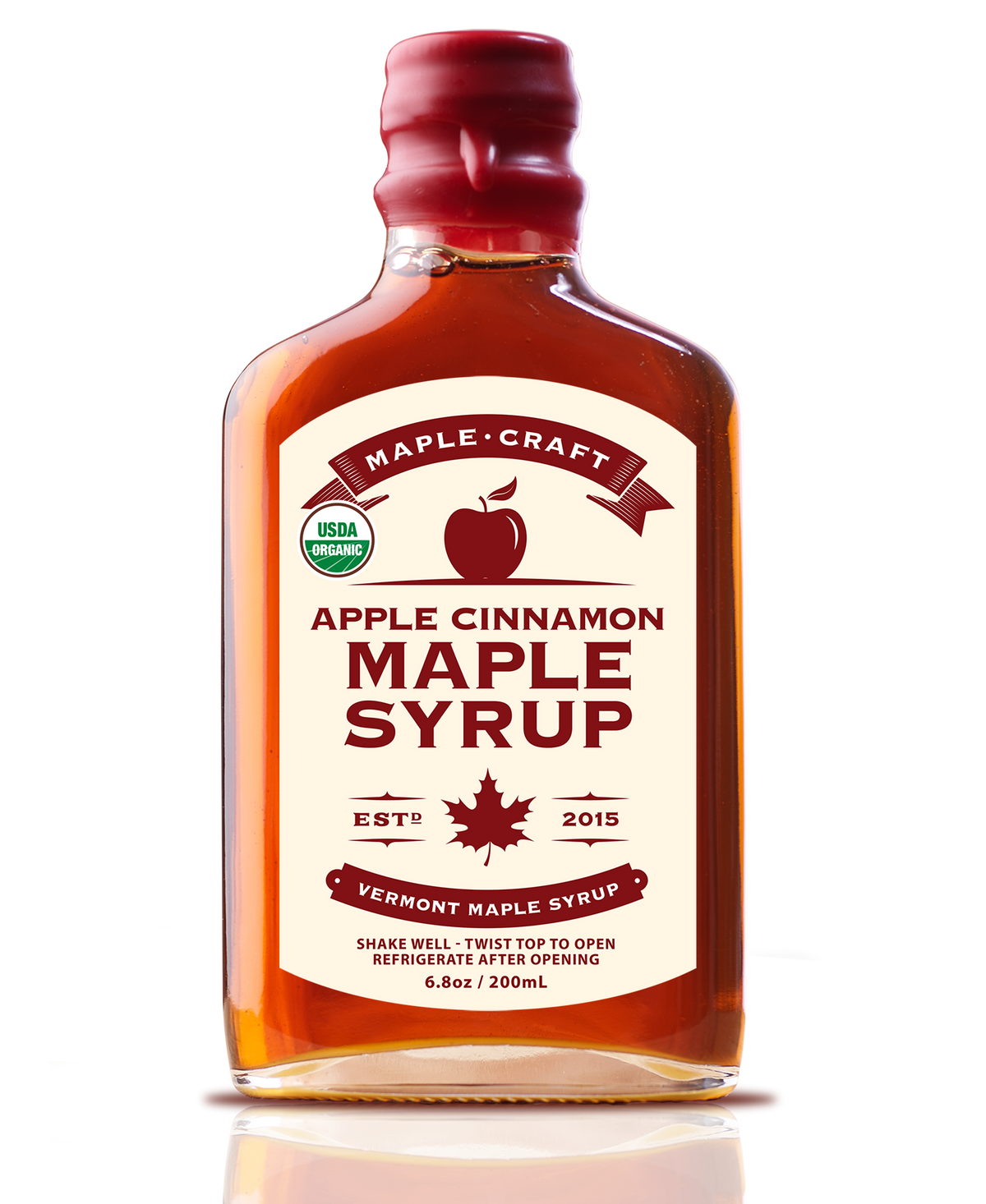Sirop d'érable Pomme Cannelle