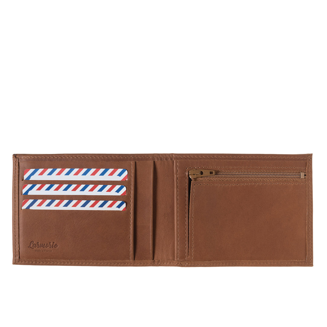 Portefeuille en cuir Arthur