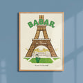 Affiche Babar à Paris