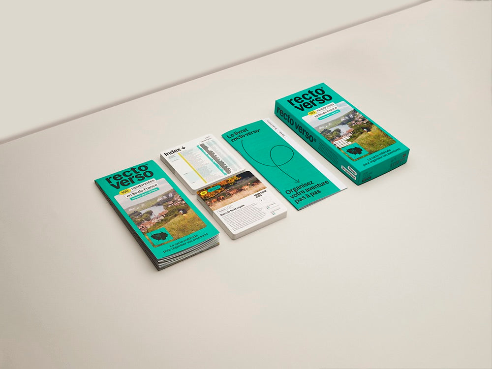 Recto-verso - 100 Randonnées en Île-de-France - Pièce - Les Others