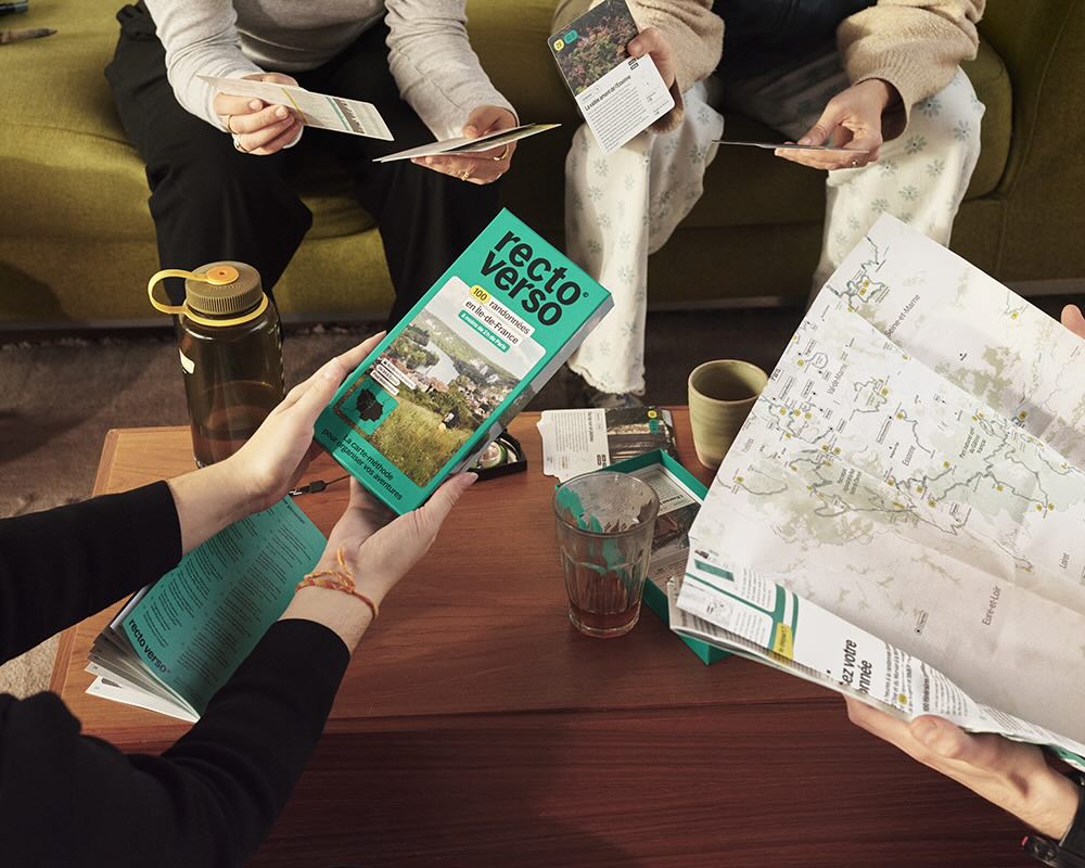 Recto-verso - 100 Randonnées en Île-de-France - Pièce - Les Others