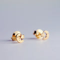 Boucles D'oreilles Moon kiss