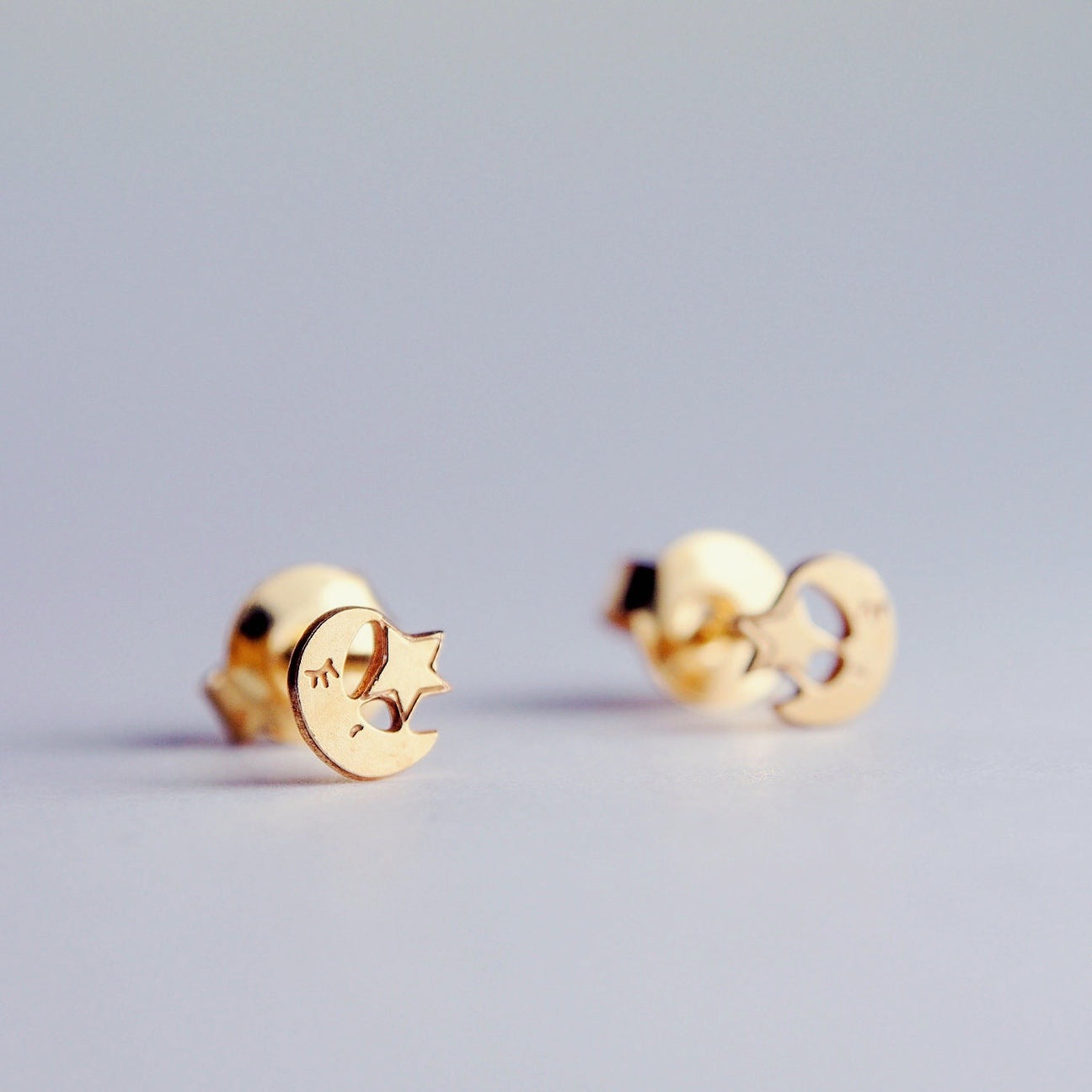 Boucles D'oreilles Moon kiss