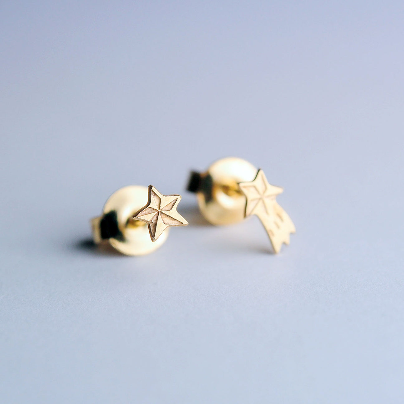 Boucles D'oreilles Etoile / Etoile filante