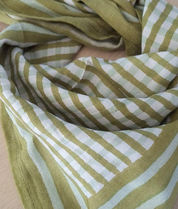 Petit Foulard en coton - Tara Verveine
