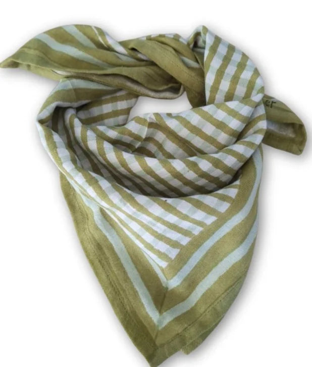 Petit Foulard en coton - Tara Verveine