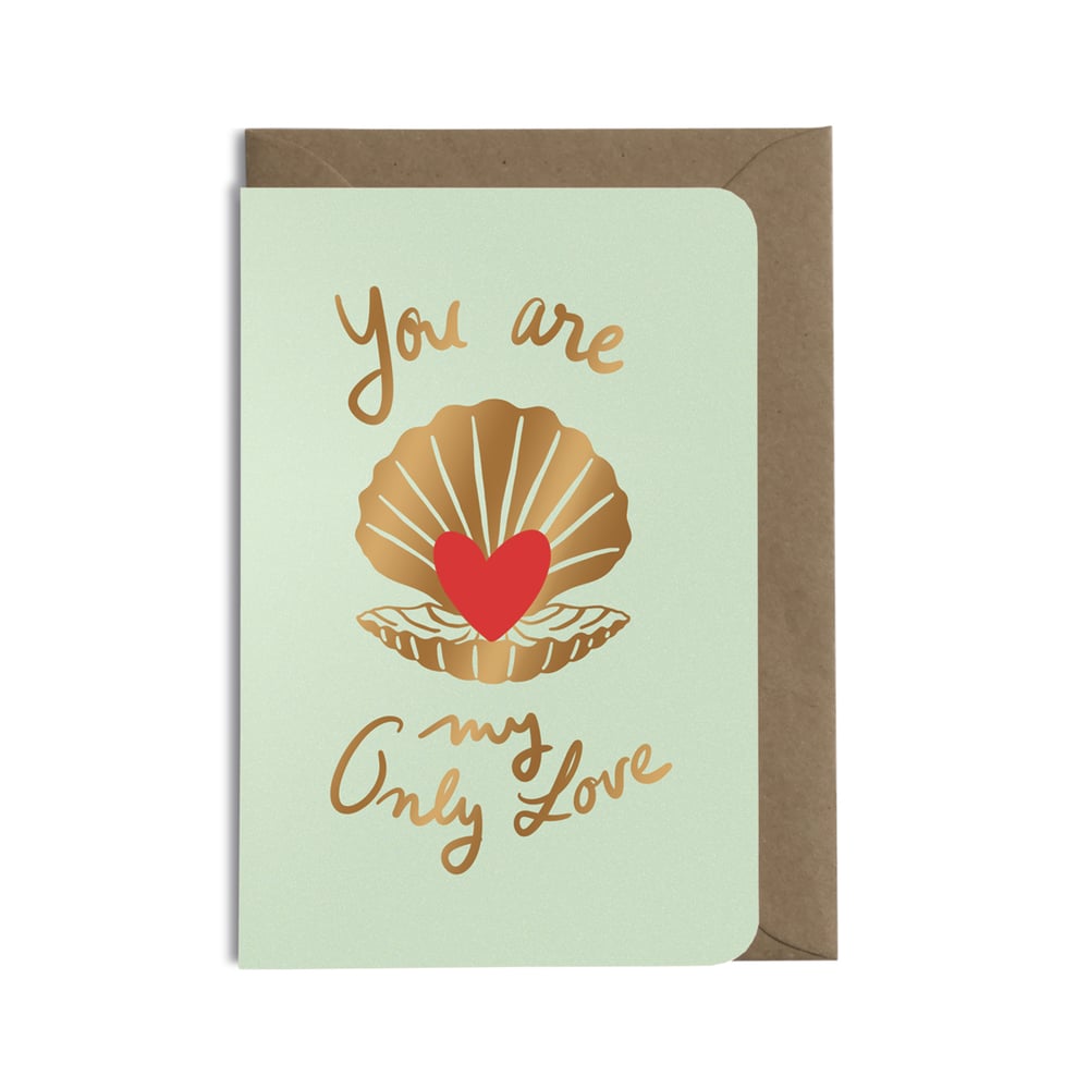 Carte Perle Coeur