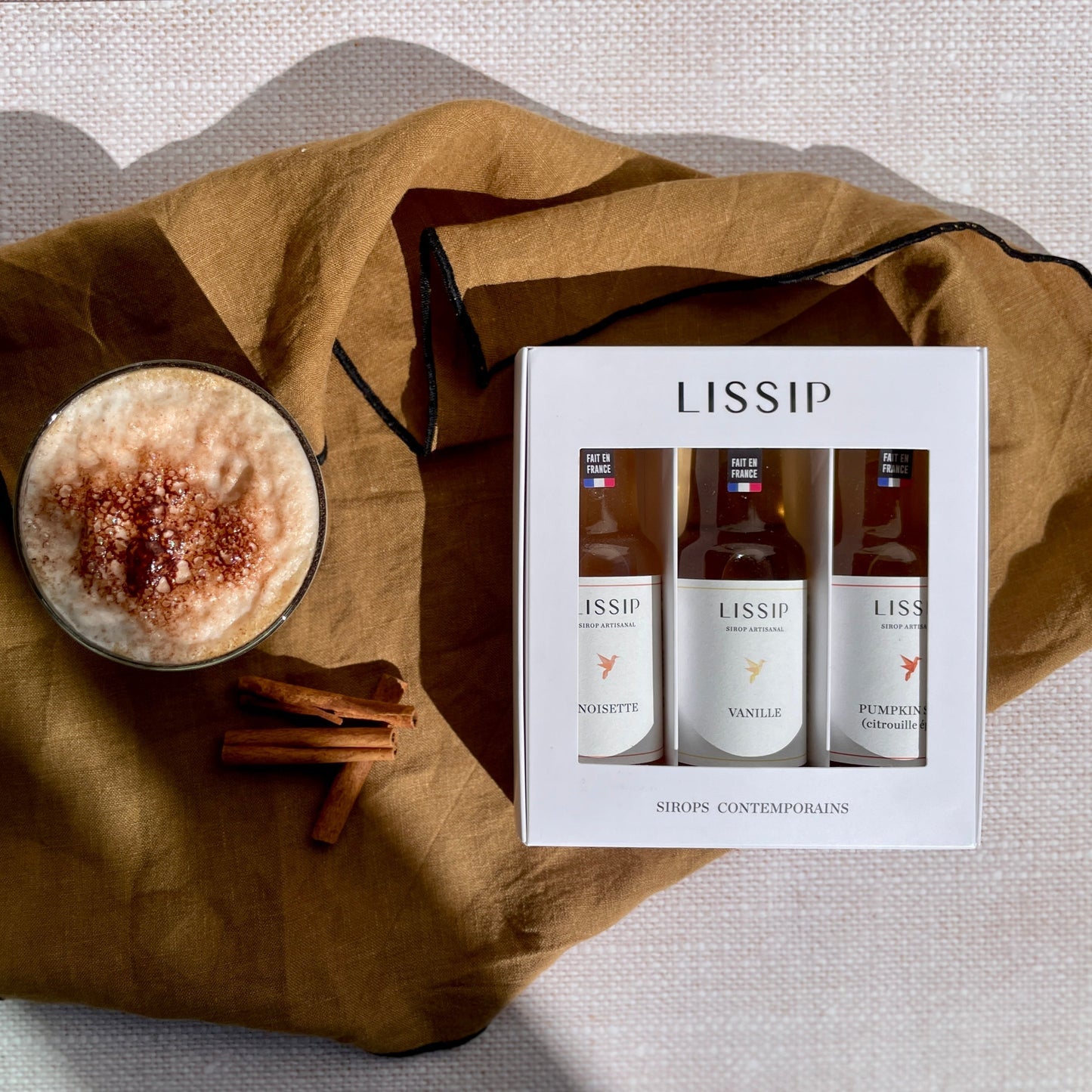 Coffret cadeau Sirops Boissons chaudes