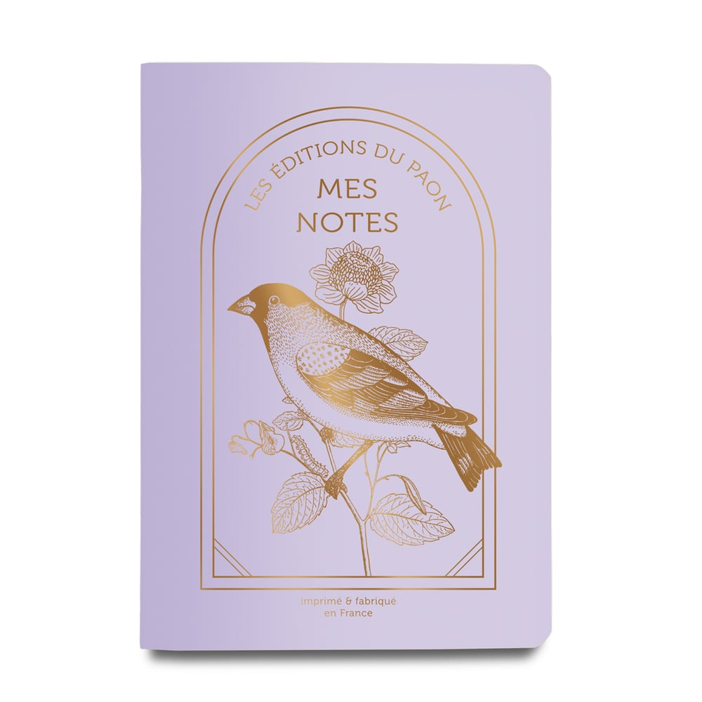 Cahier ligné Moineau