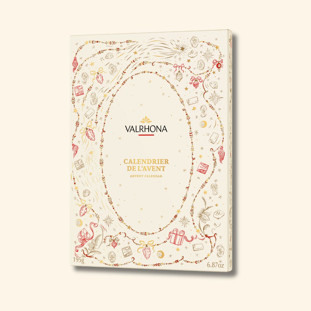 Calendrier de l'Avent chocolat Valrhona 2026
