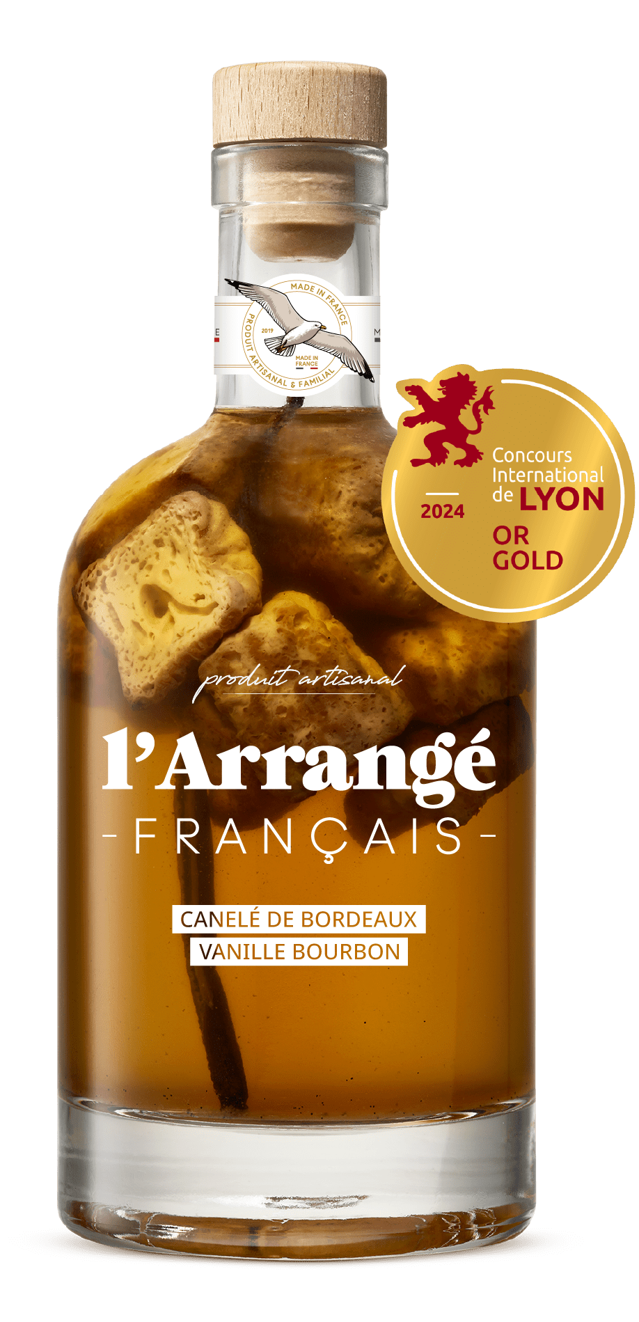 Rhum Arrangé Canelé de Bordeaux Vanille