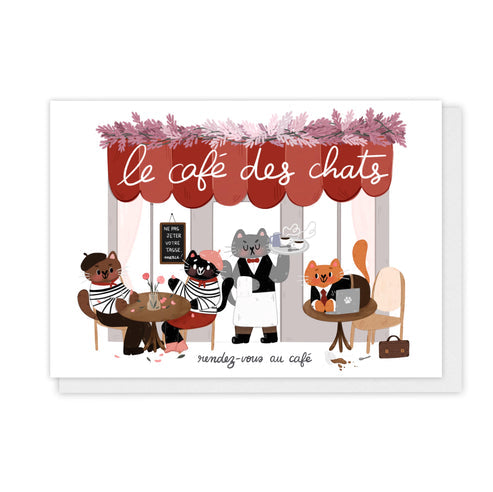 Carte Le Café des Chats
