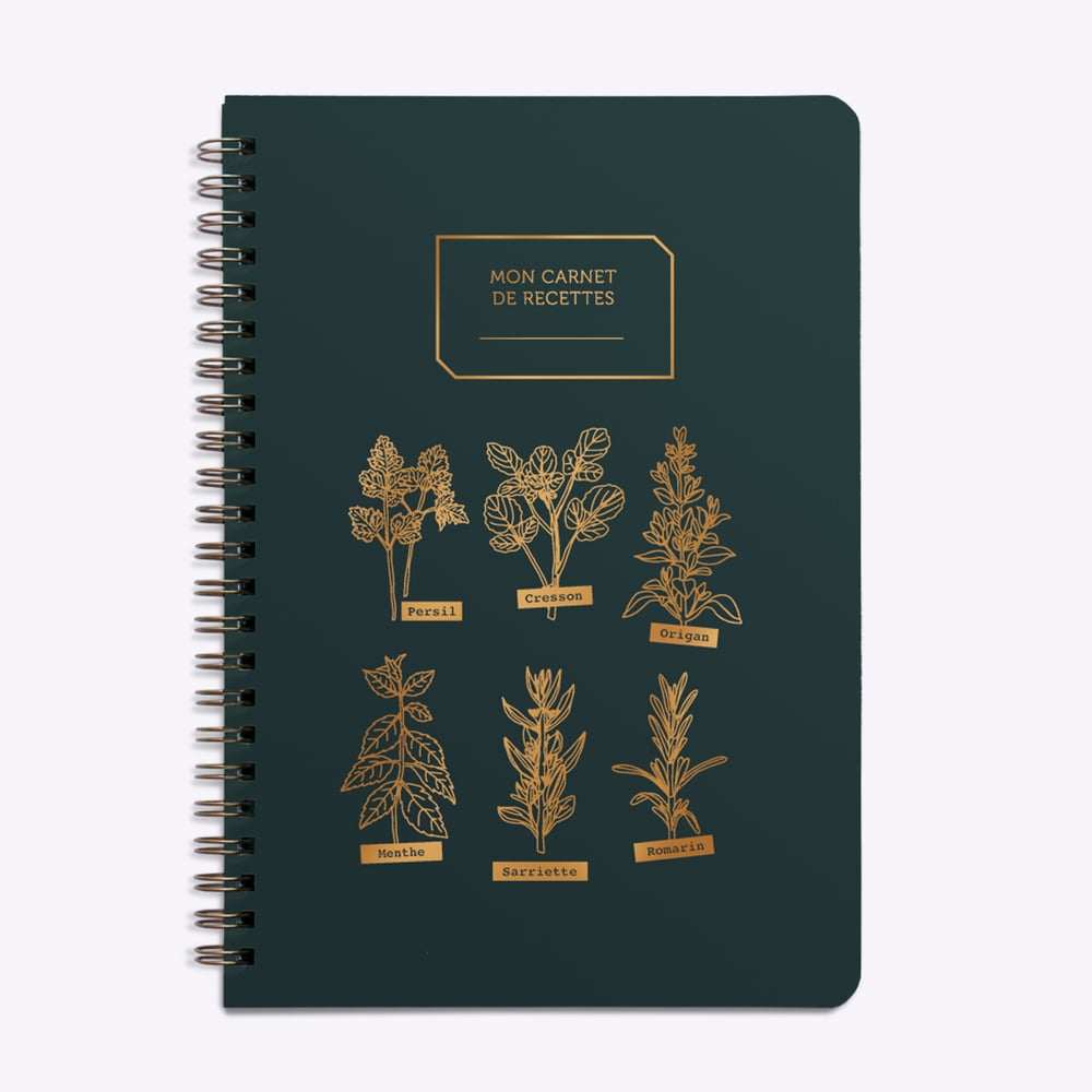 Carnet de recettes Mes aromates