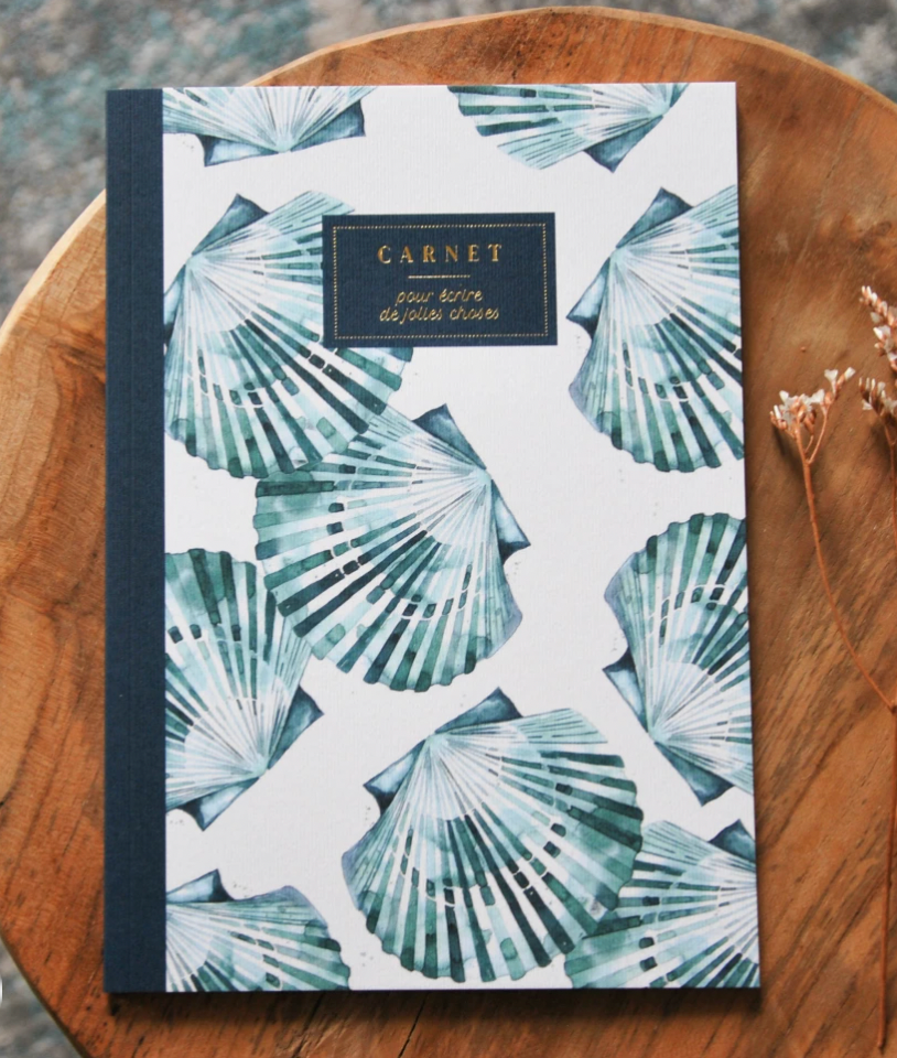 Carnet A5 Coquilles