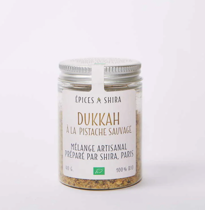 Dukkah aux pistaches sauvages
