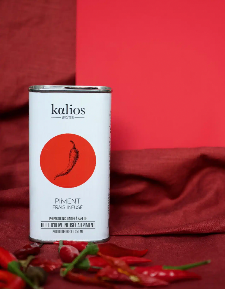 Huile D’olive Infusée Au Piment