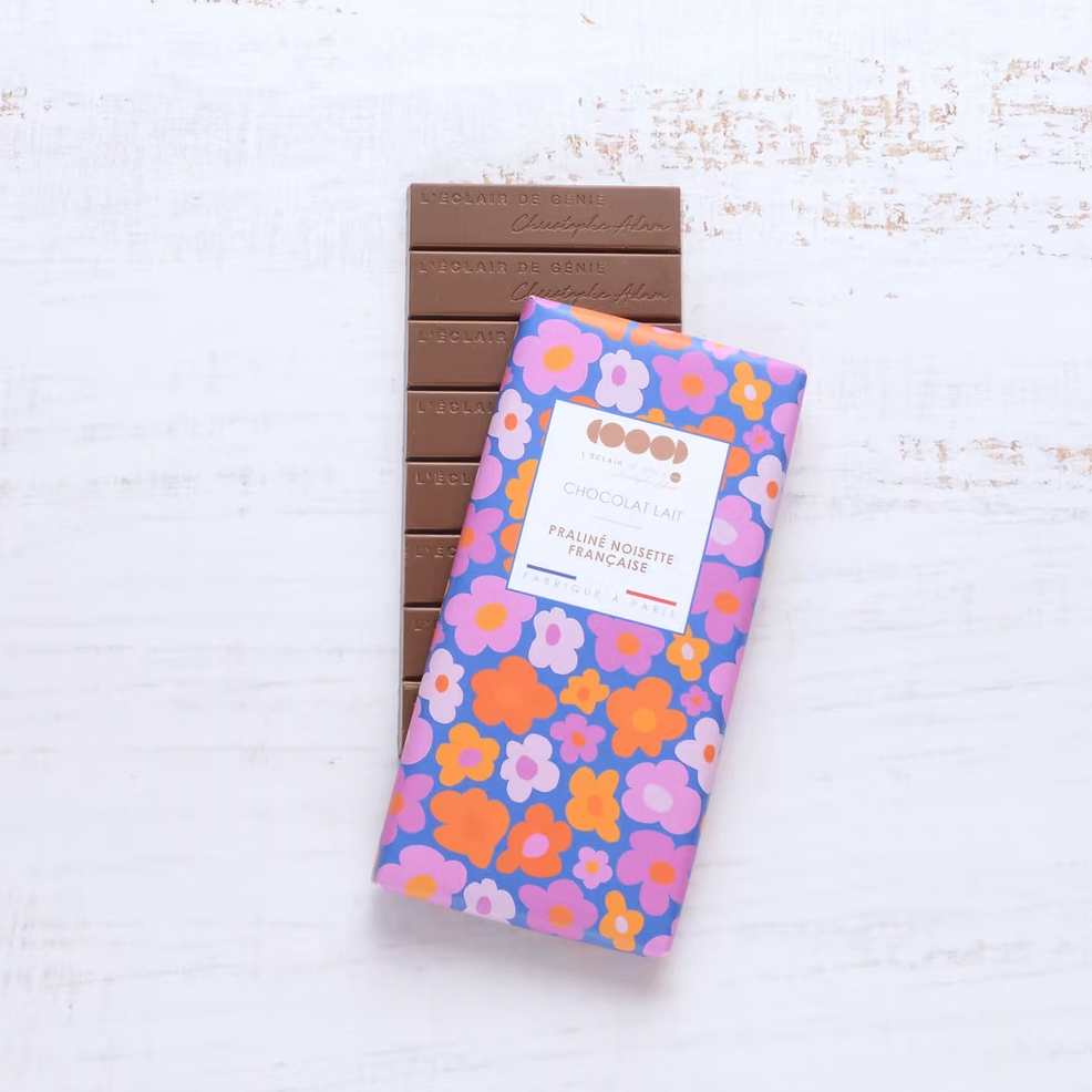 Milk Chocolate Tablet with French Hazelnut Praline