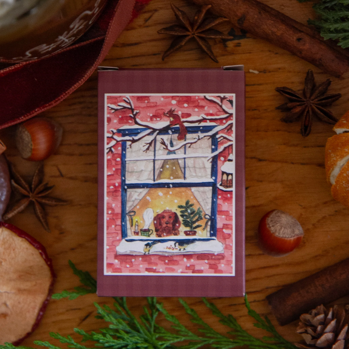 Mini Puzzle Ollie at the Window