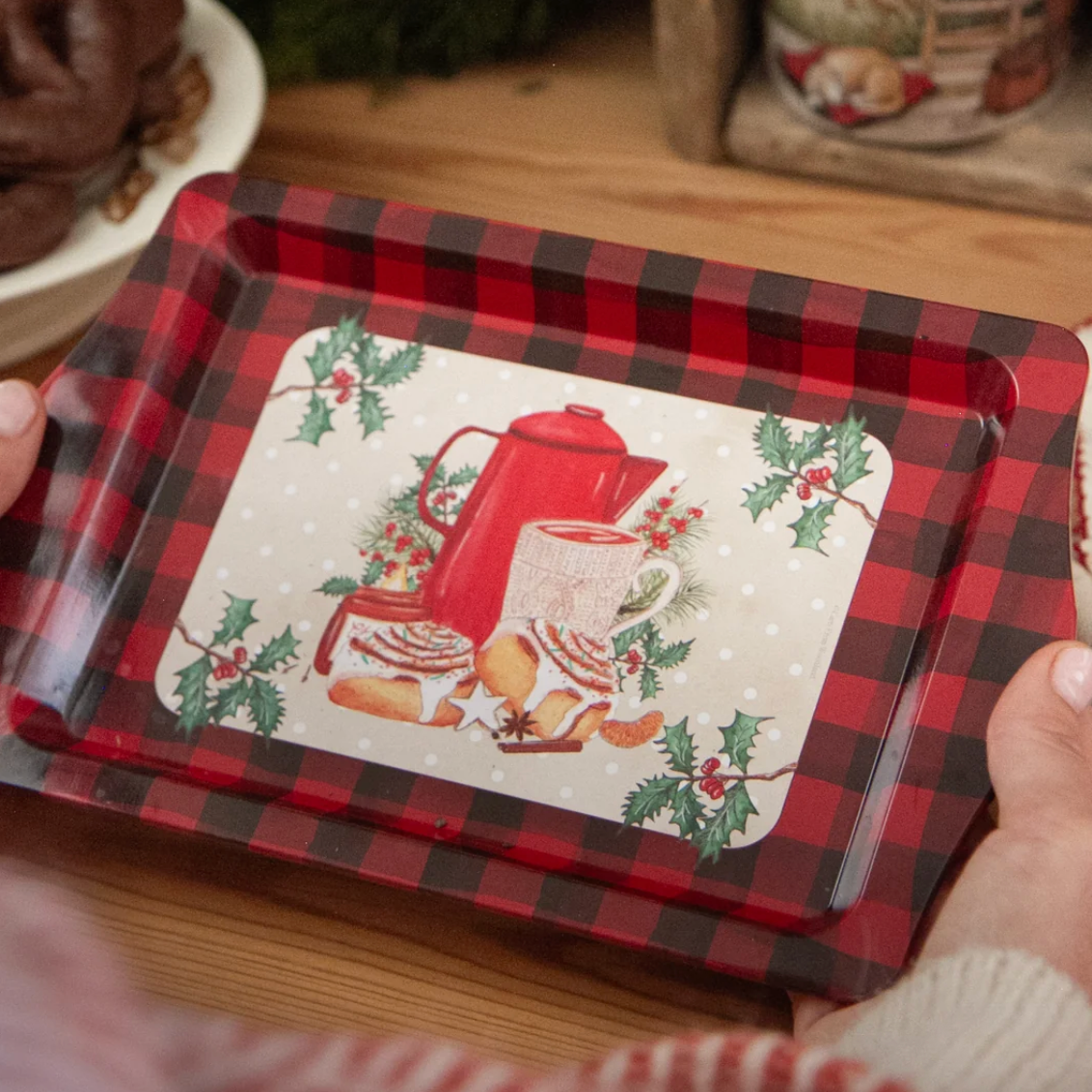 Plateau d'Hiver en métal