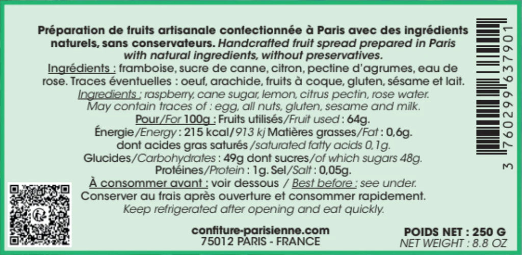 Coffret Duo de Confitures Claude Monet