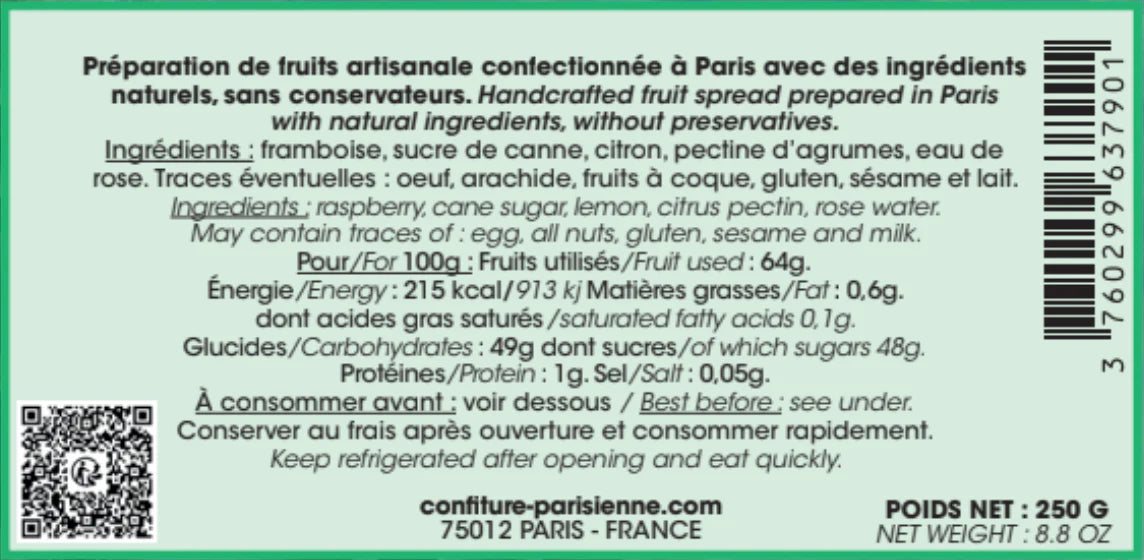 Coffret Duo de Confitures Claude Monet